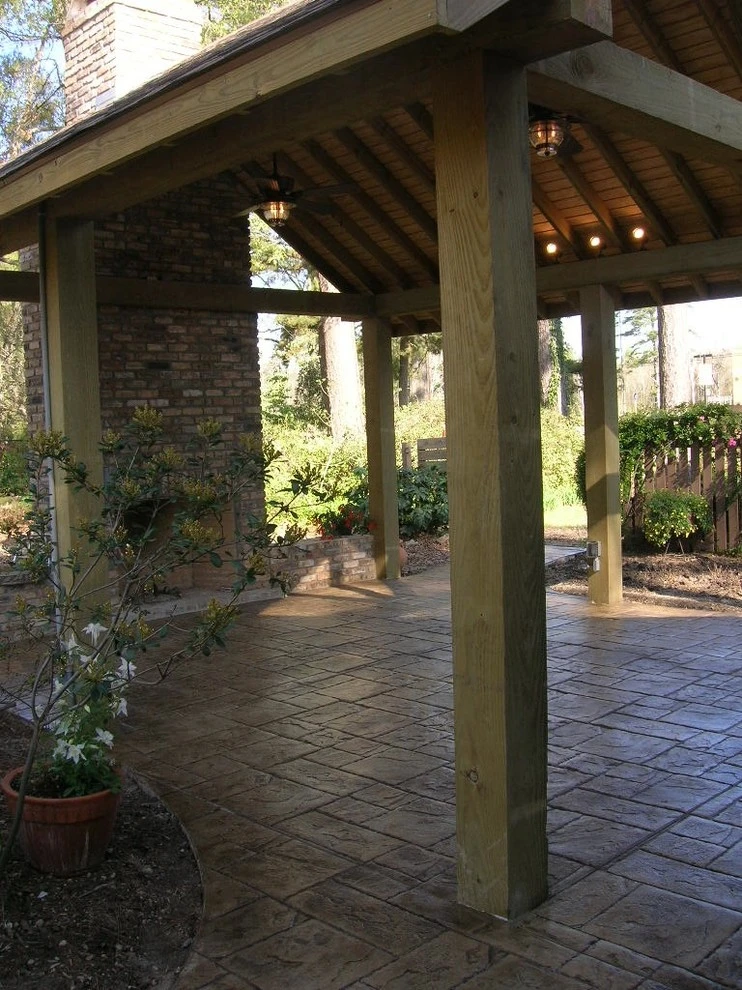 Denham Springs Rear Pavilion by Philip Moser Associates Landscape Architects - Photo 10