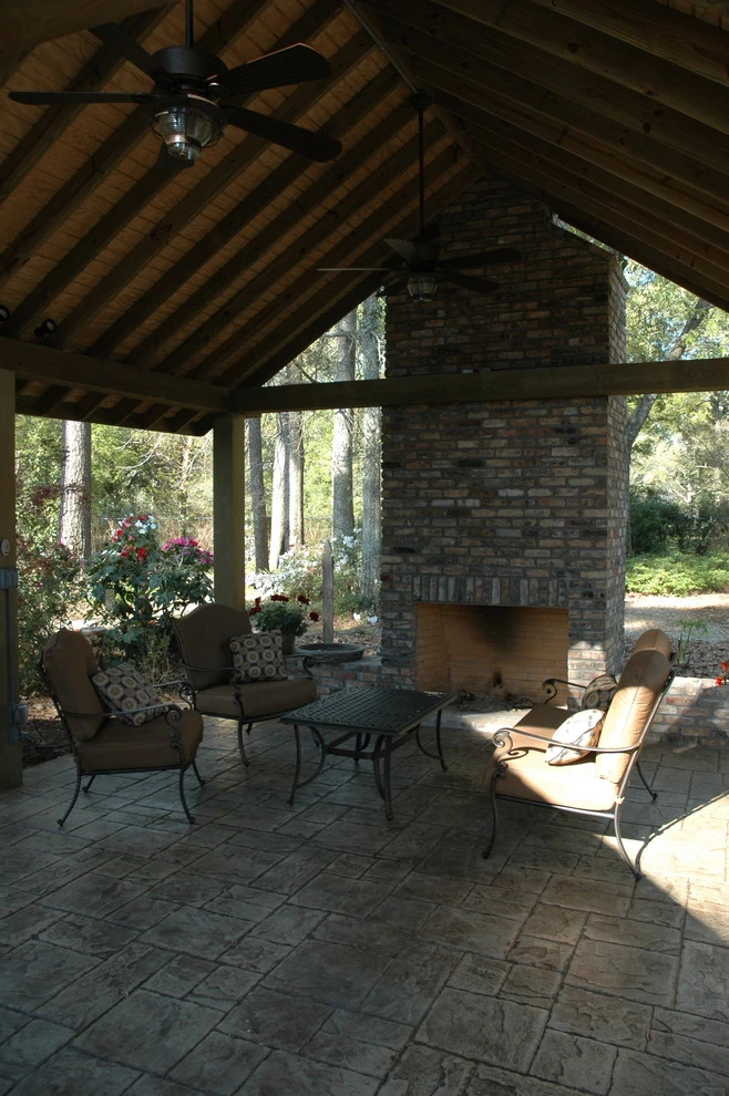 Denham Springs Rear Pavilion by Philip Moser Associates Landscape Architects - Photo 12