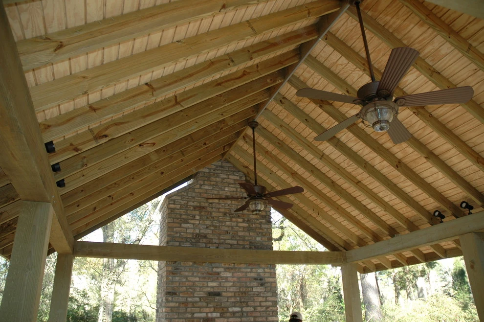 Denham Springs Rear Pavilion by Philip Moser Associates Landscape Architects - Photo 9