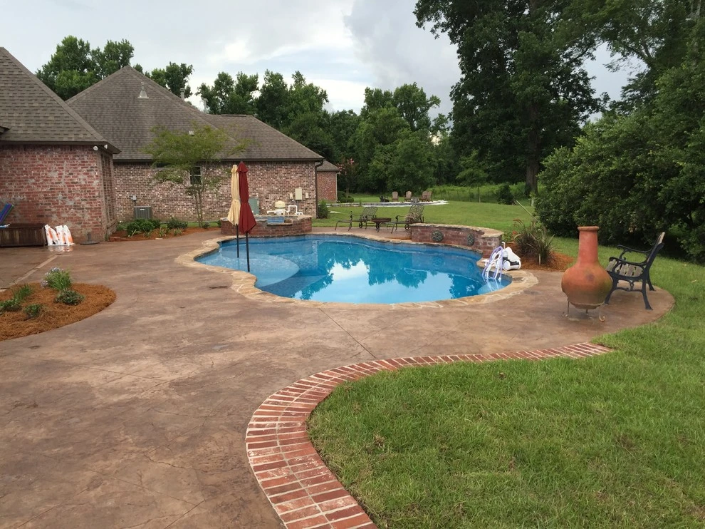 Giesmar Pool Rear Yard Master Plan by Philip Moser Associates Landscape Architects - Photo 3
