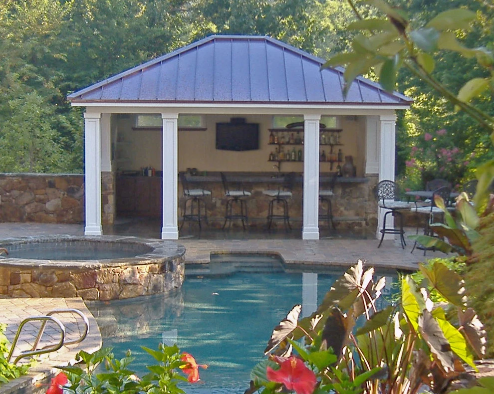 Pool Houses, Pavilions, & Gazebos by Quayle & Company Design/Build - Photo 15