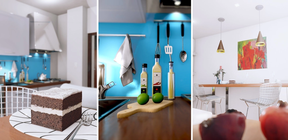 Modern Single Bedroom Apartment by Edge VR Studios - Photo 10