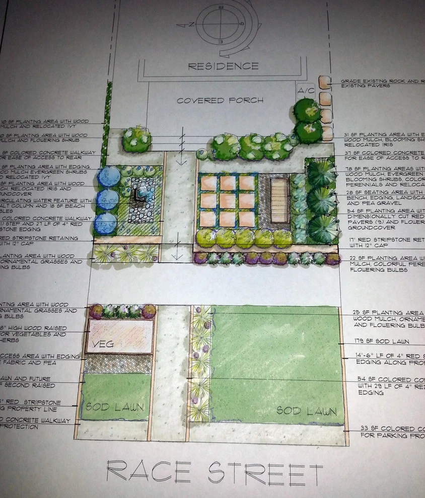 Hand Rendered AutoCAD by Reber Landscape Architecture - Photo 8