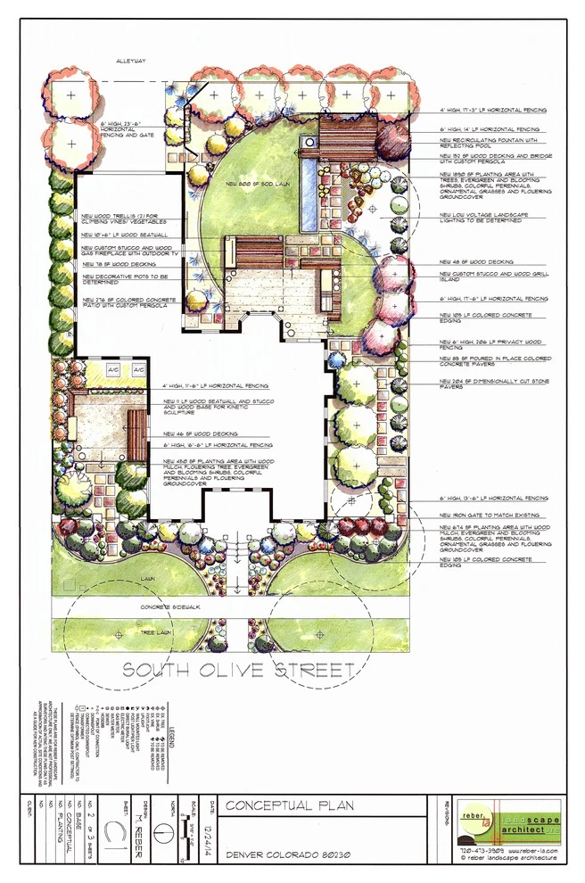 Hand Rendered AutoCAD by Reber Landscape Architecture - Photo 2