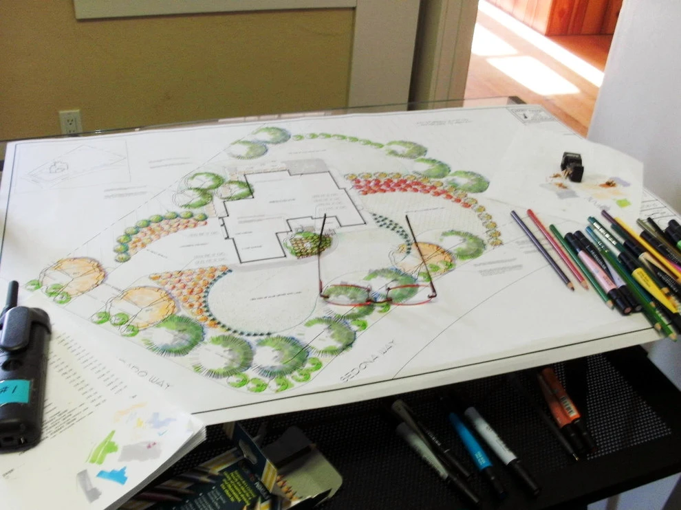Hand Rendered AutoCAD by Reber Landscape Architecture - Photo 4