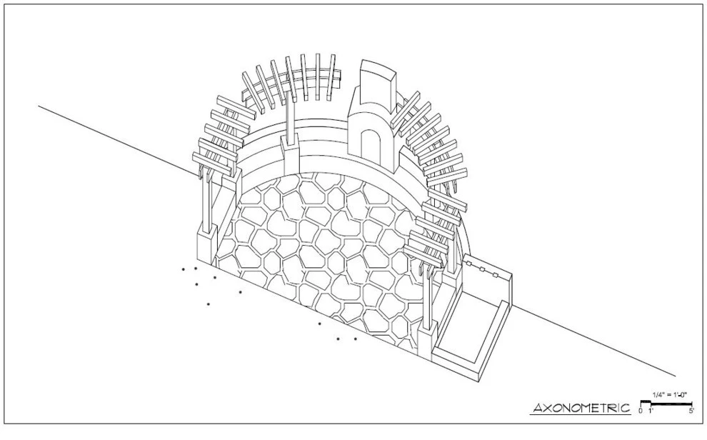 Arbor photos (in progress) and examples of arbor elevations by Reber Landscape Architecture - Photo 4