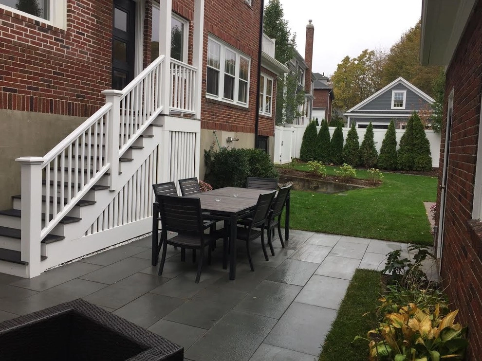 Outdoor Living-room in Newton by Elizabeth Gourley Design - Photo 2