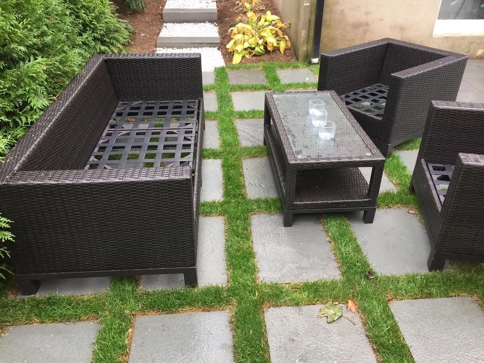 Outdoor Living-room in Newton by Elizabeth Gourley Design - Photo 10
