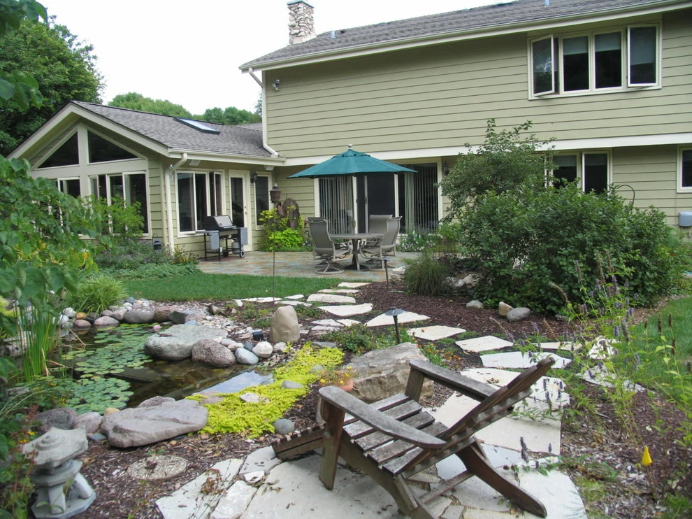 Naperville Backyard Landscape by Nelson Design Associates, Inc. - Photo 5