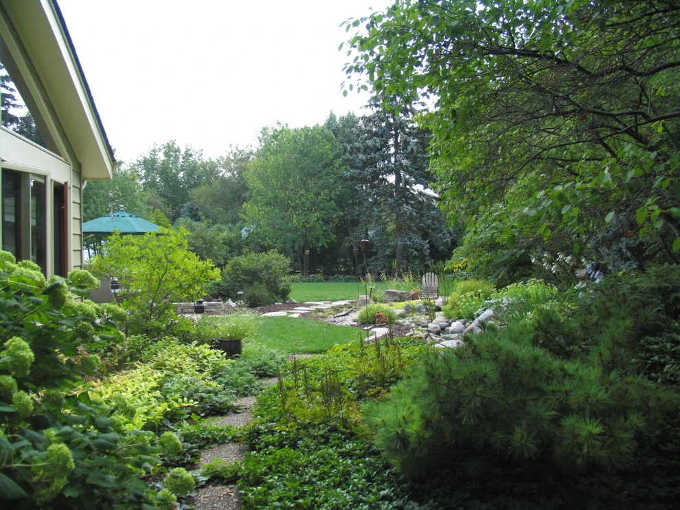Naperville Backyard Landscape by Nelson Design Associates, Inc. - Photo 8