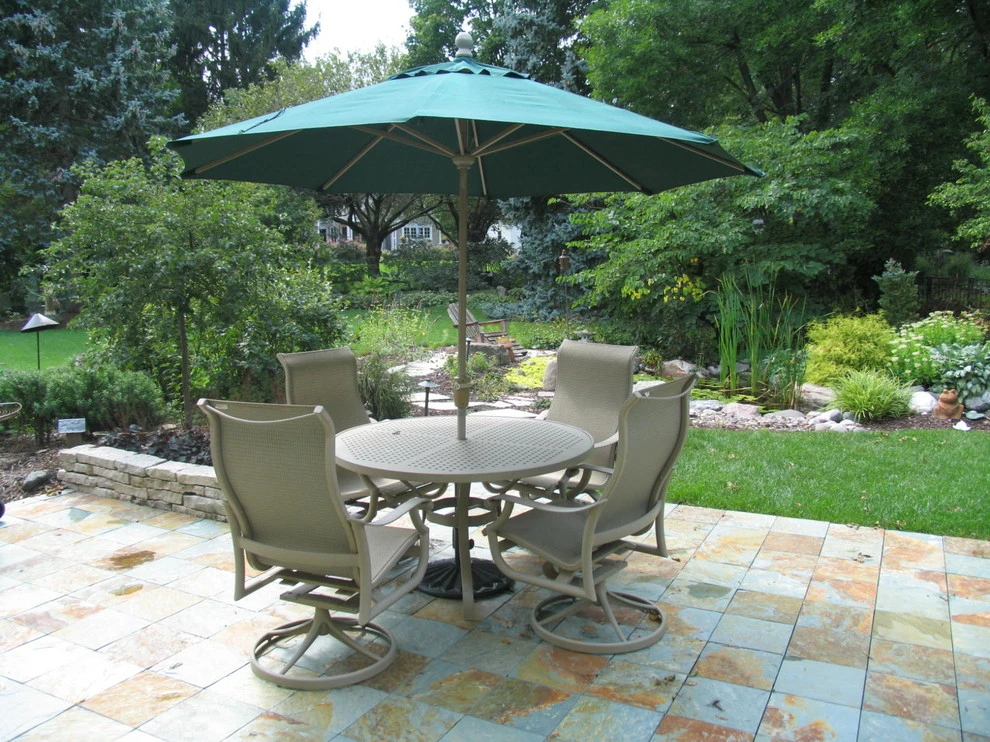 Naperville Backyard Landscape by Nelson Design Associates, Inc. - Photo 2