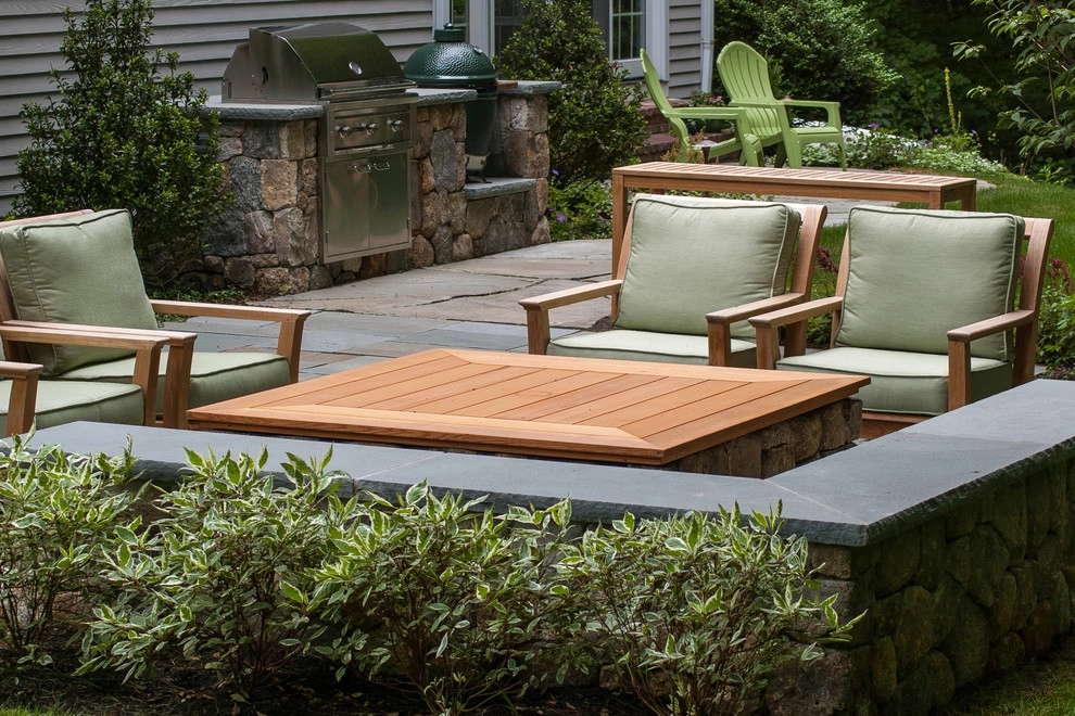 Woodland Fire Pit Patio by A Blade Of Grass - Photo 4