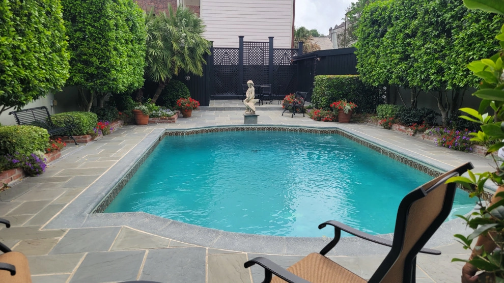 Pool, Waterfall, and Landscaping by Exterior Designs, Inc. By Beverly Katz - Photo 53