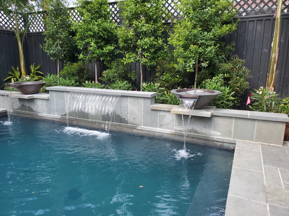Pool, Waterfall, and Landscaping by Exterior Designs, Inc. By Beverly Katz - Photo 16