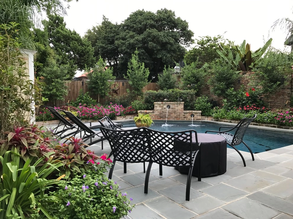 Pool, Waterfall, and Landscaping by Exterior Designs, Inc. By Beverly Katz - Photo 41