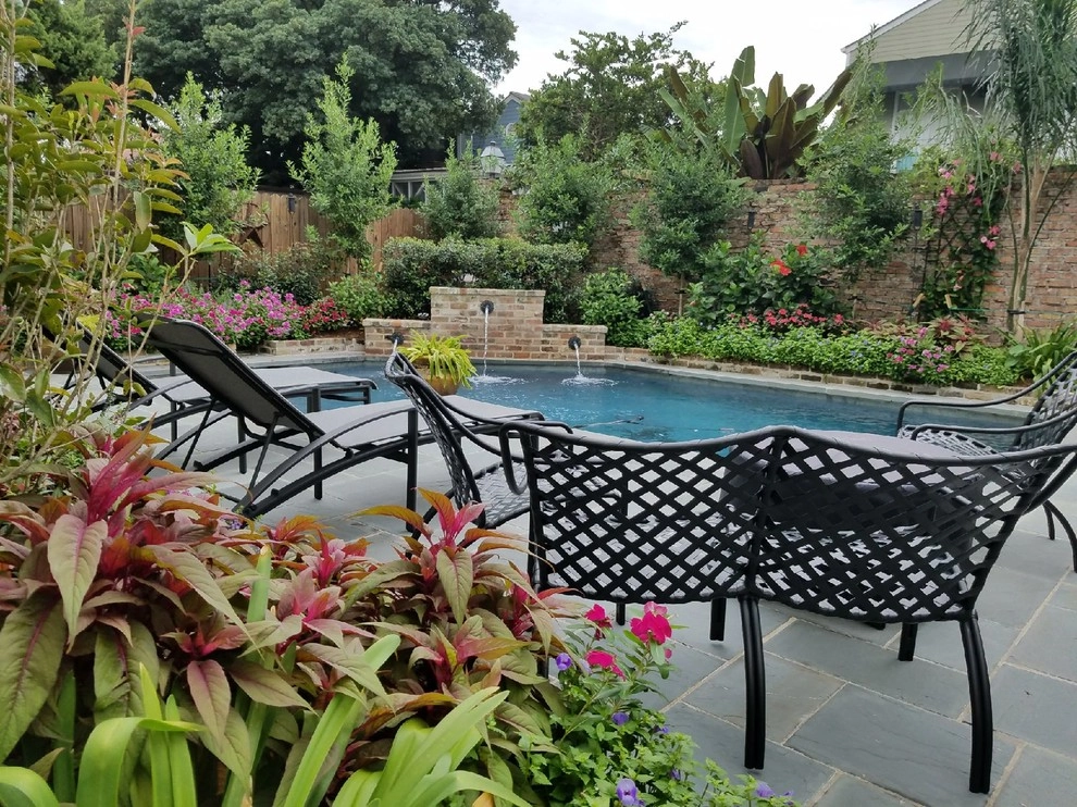 Pool, Waterfall, and Landscaping by Exterior Designs, Inc. By Beverly Katz - Photo 23
