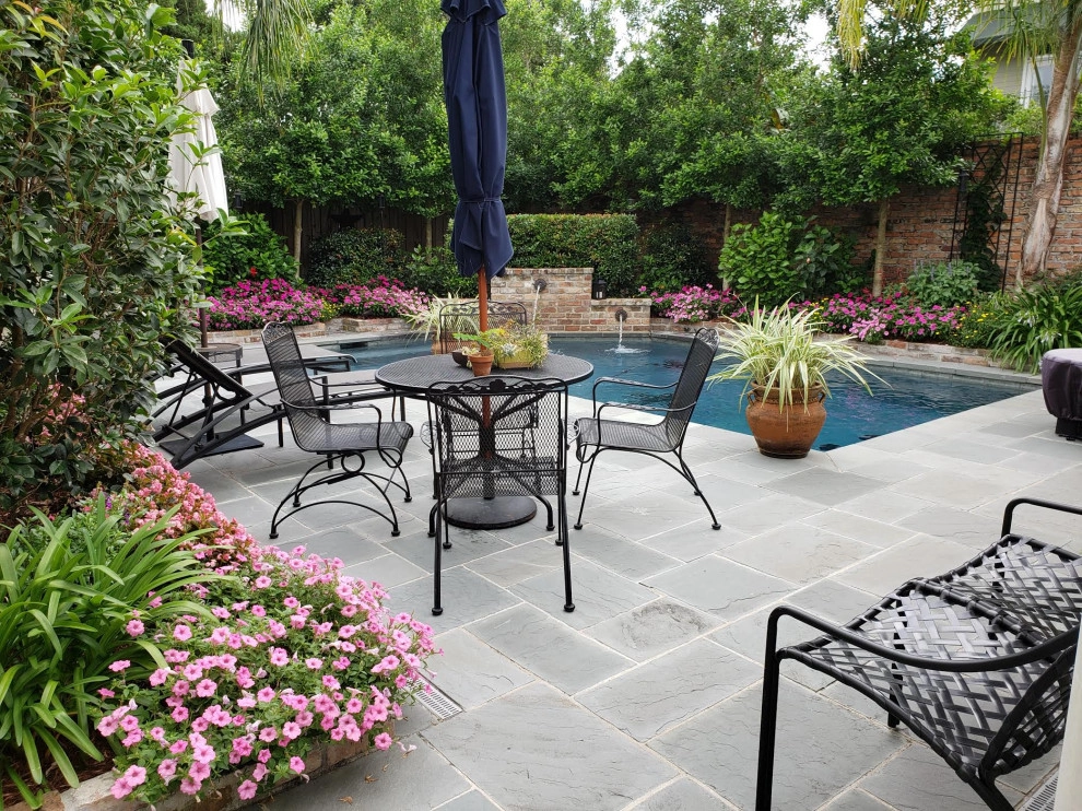 Pool, Waterfall, and Landscaping by Exterior Designs, Inc. By Beverly Katz - Photo 35