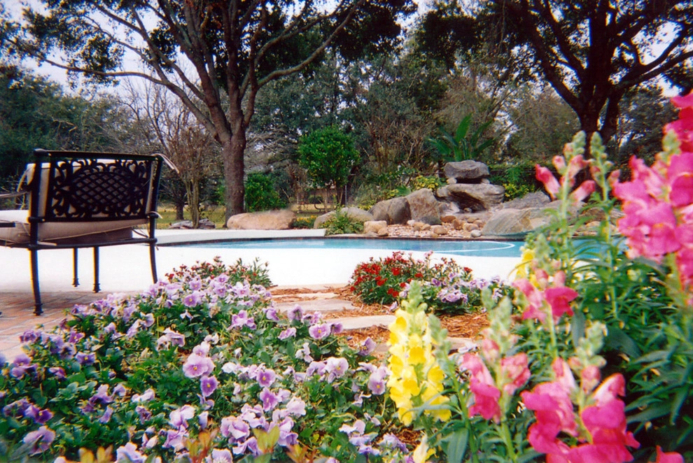 Pool, Waterfall, and Landscaping by Exterior Designs, Inc. By Beverly Katz - Photo 48