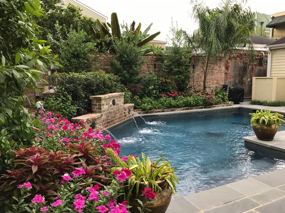 Pool, Waterfall, and Landscaping by Exterior Designs, Inc. By Beverly Katz - Photo 5
