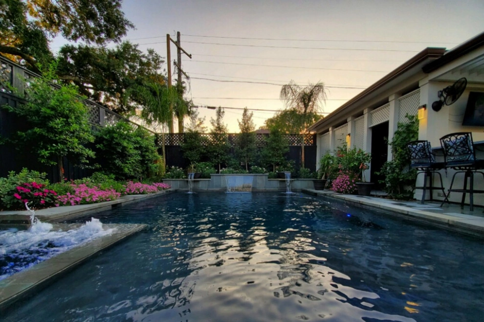 Pool, Waterfall, and Landscaping by Exterior Designs, Inc. By Beverly Katz - Photo 52