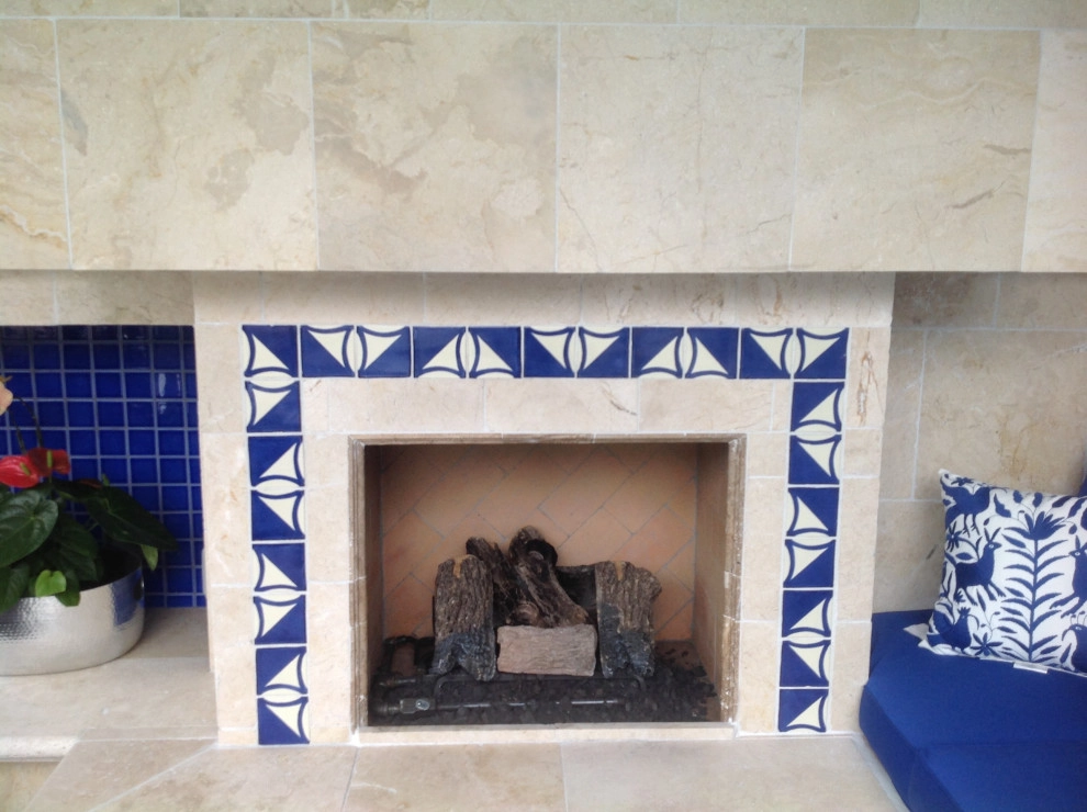 Fireplace / Solana Beach by Exterior Designs Landscape - Photo 3