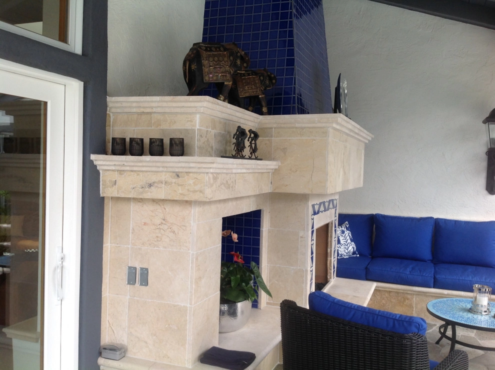 Fireplace / Solana Beach by Exterior Designs Landscape - Photo 2