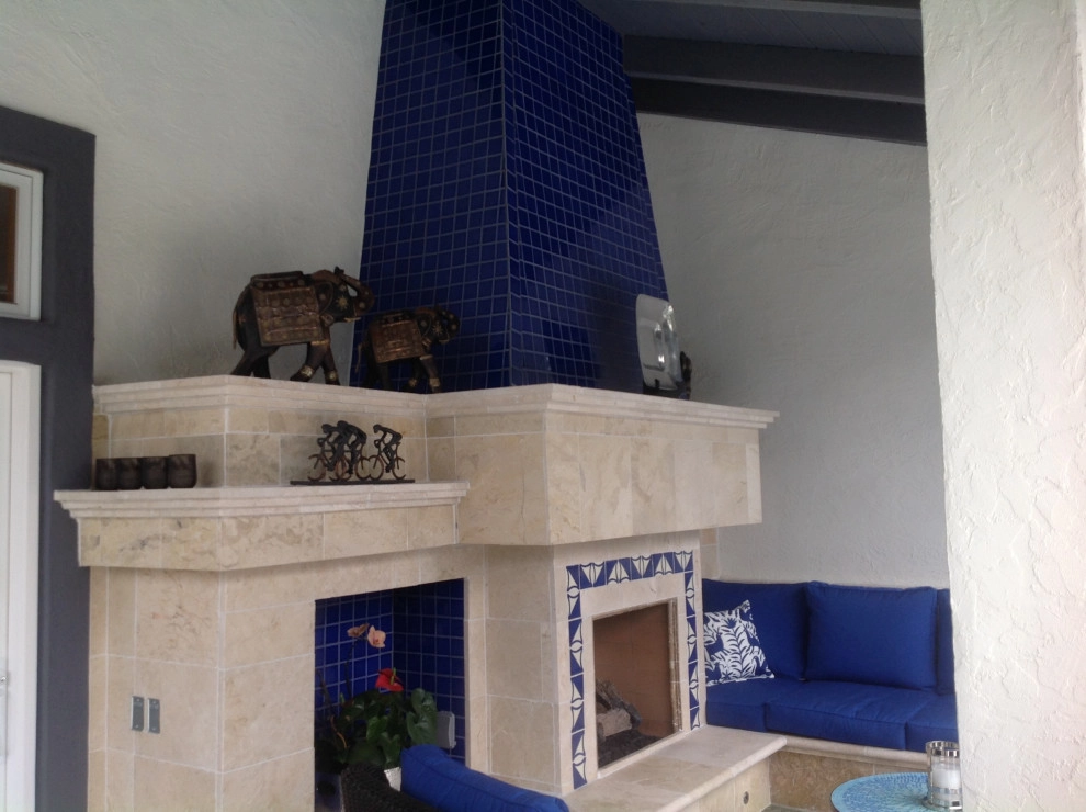 Fireplace / Solana Beach by Exterior Designs Landscape - Photo 4