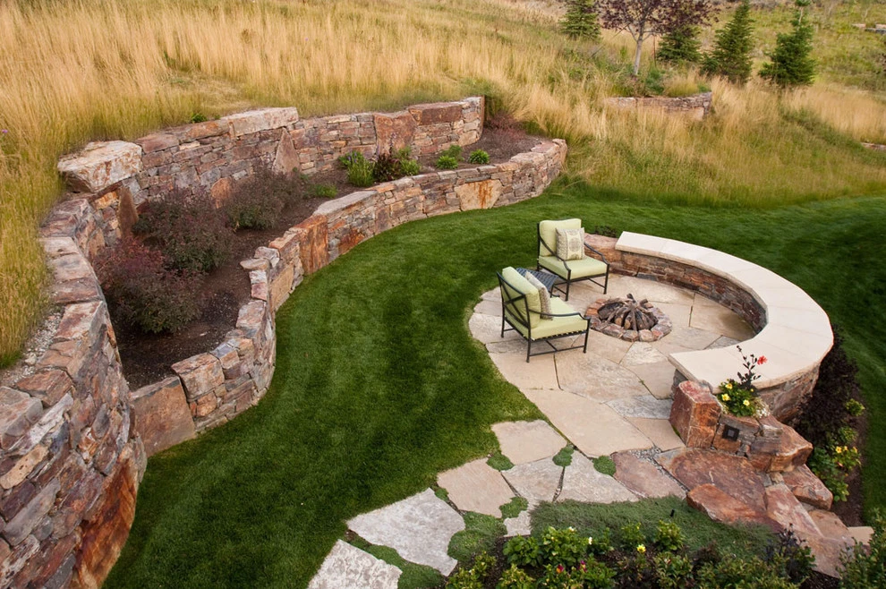 Sun Valley | Outdoor Fire Pit by Terry T. King Landscape Architecture - Photo 7