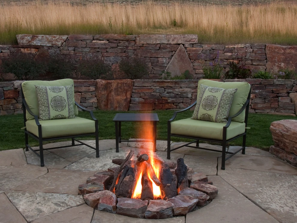 Sun Valley | Outdoor Fire Pit by Terry T. King Landscape Architecture - Photo 16