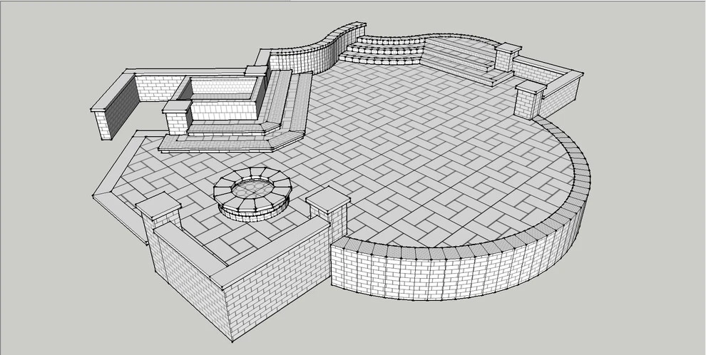 Hillsdale Estates Residence | Hardscaping by Terry T. King Landscape Architecture - Photo 6