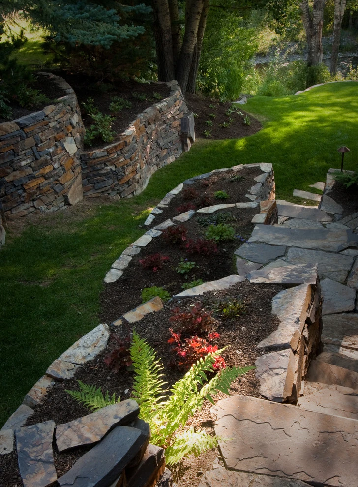 Ketchum | 3 Rivers Stone Walkways by Terry T. King Landscape Architecture - Photo 48