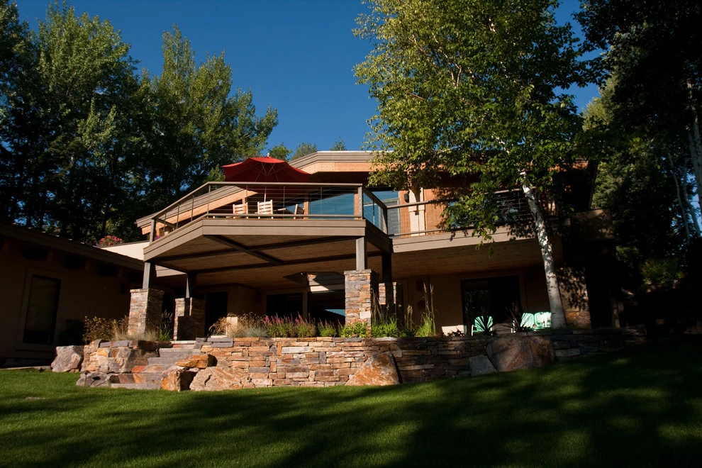 Ketchum | 3 Rivers Stone Walkways by Terry T. King Landscape Architecture - Photo 7