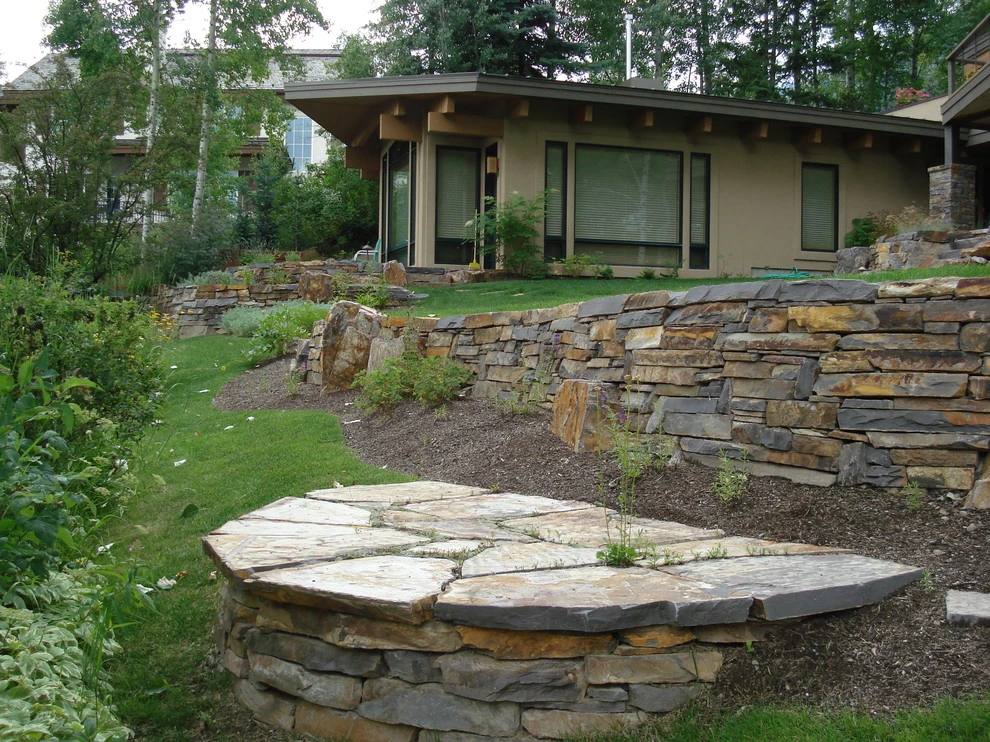 Ketchum | 3 Rivers Stone Walkways by Terry T. King Landscape Architecture - Photo 21