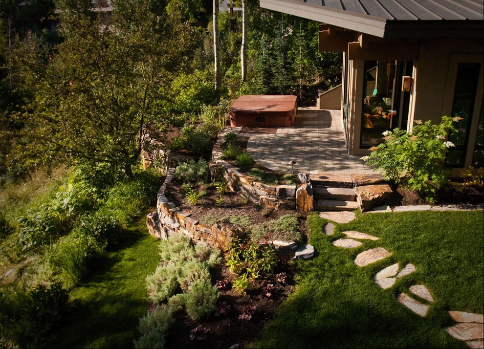 Ketchum | 3 Rivers Stone Walkways by Terry T. King Landscape Architecture - Photo 37