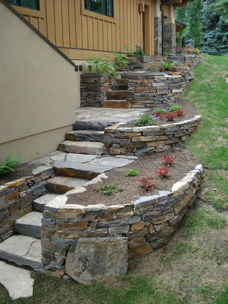 Ketchum | 3 Rivers Stone Walkways by Terry T. King Landscape Architecture - Photo 31