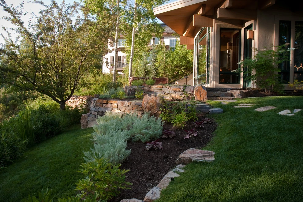 Ketchum | 3 Rivers Stone Walkways by Terry T. King Landscape Architecture - Photo 14