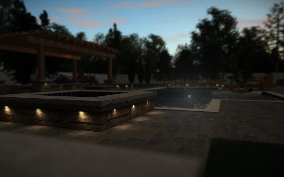 Eagle Residence 3D Renderings by Terry T. King Landscape Architecture - Photo 11