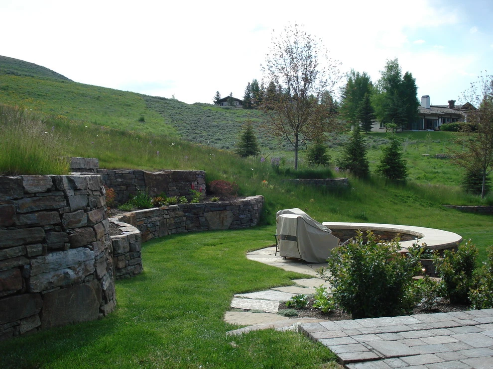 Sun Valley | Natural Stone Mountain Landscape by Terry T. King Landscape Architecture - Photo 15