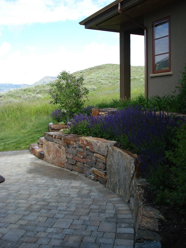 Sun Valley | Natural Stone Mountain Landscape by Terry T. King Landscape Architecture - Photo 27