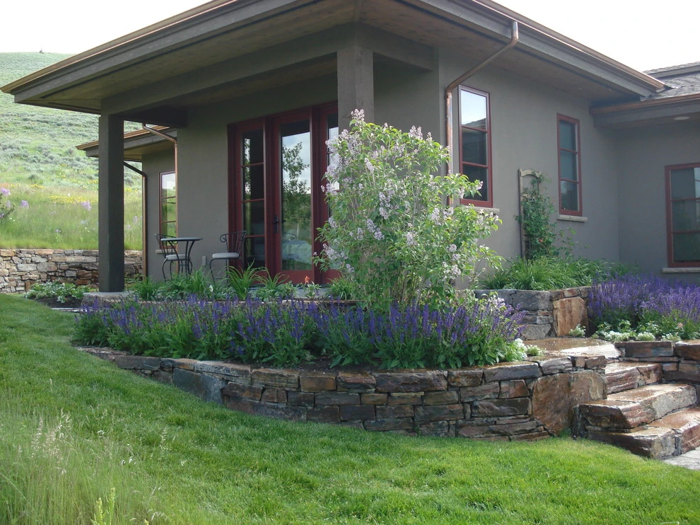 Sun Valley | Natural Stone Mountain Landscape by Terry T. King Landscape Architecture - Photo 31