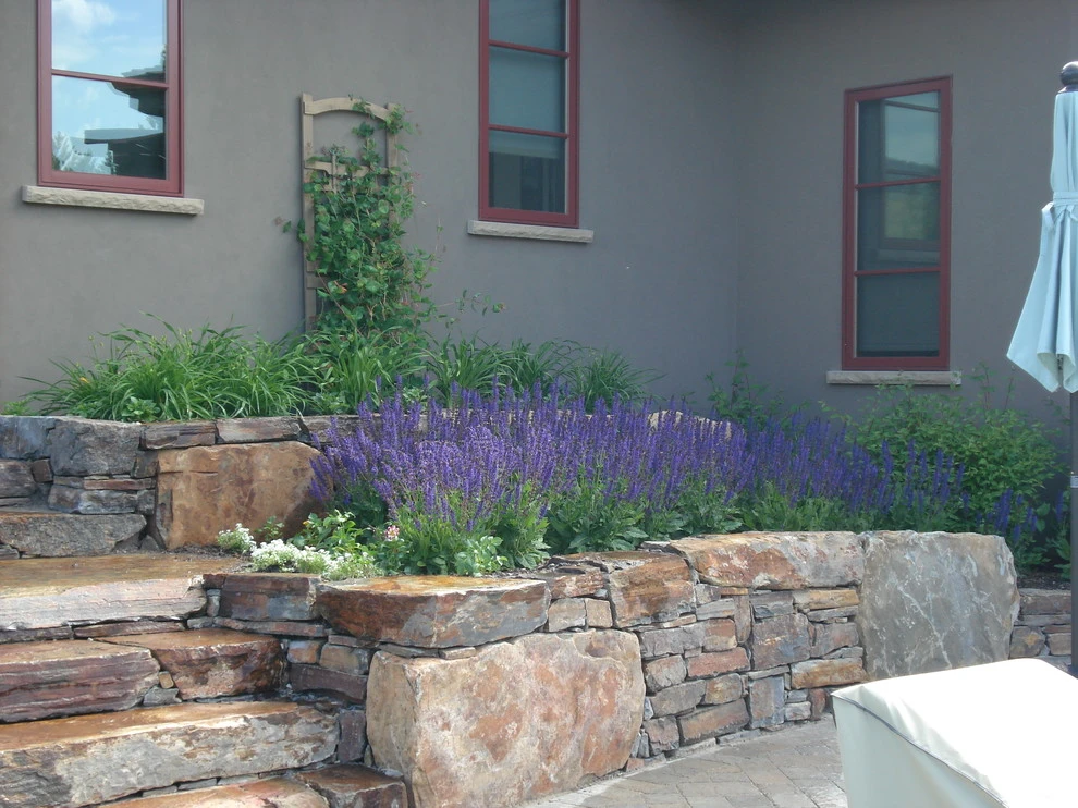 Sun Valley | Natural Stone Mountain Landscape by Terry T. King Landscape Architecture - Photo 5