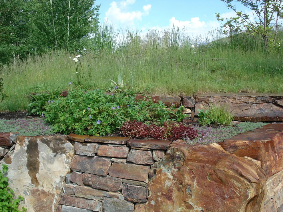 Sun Valley | Natural Stone Mountain Landscape by Terry T. King Landscape Architecture - Photo 36