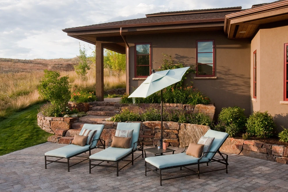 Sun Valley | Natural Stone Mountain Landscape by Terry T. King Landscape Architecture - Photo 21