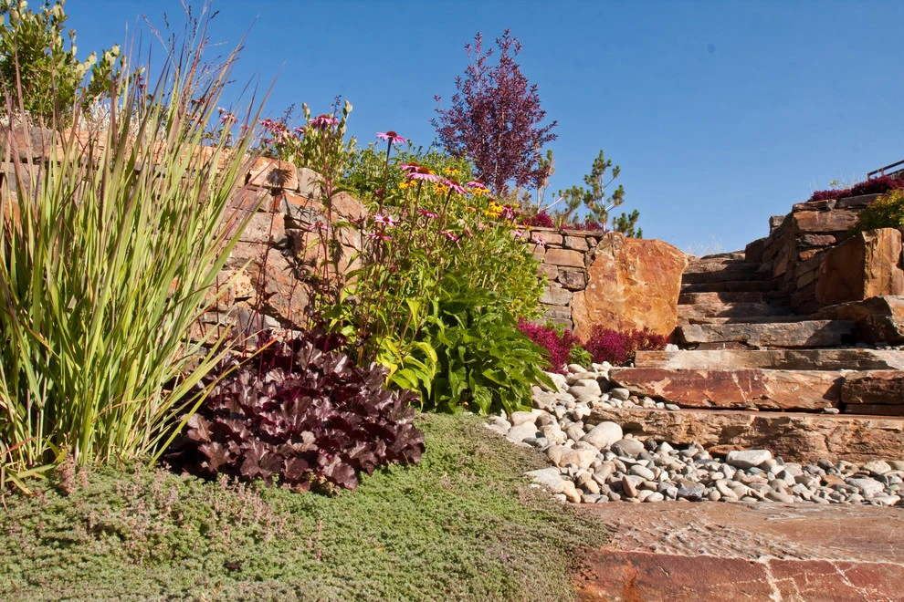 Sun Valley | Natural Stone Mountain Landscape by Terry T. King Landscape Architecture - Photo 52