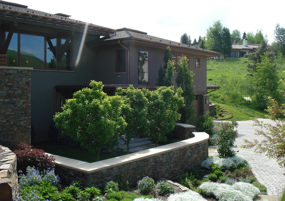 Sun Valley | Natural Stone Mountain Landscape by Terry T. King Landscape Architecture - Photo 22