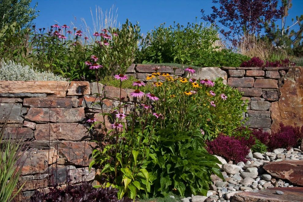 Sun Valley | Natural Stone Mountain Landscape by Terry T. King Landscape Architecture - Photo 37