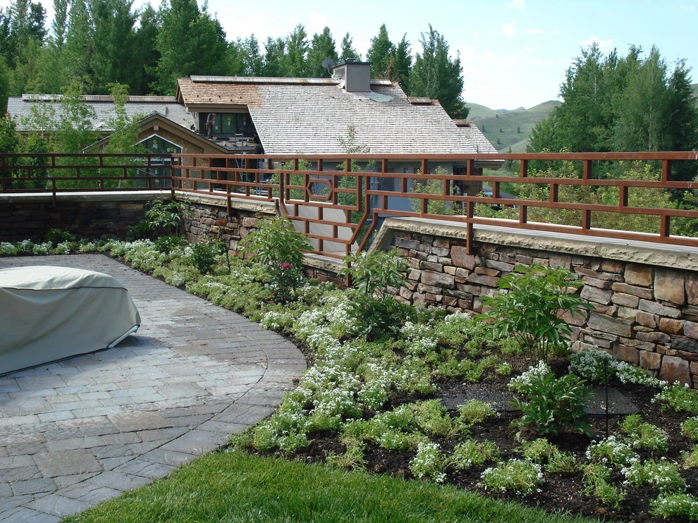 Sun Valley | Natural Stone Mountain Landscape by Terry T. King Landscape Architecture - Photo 43