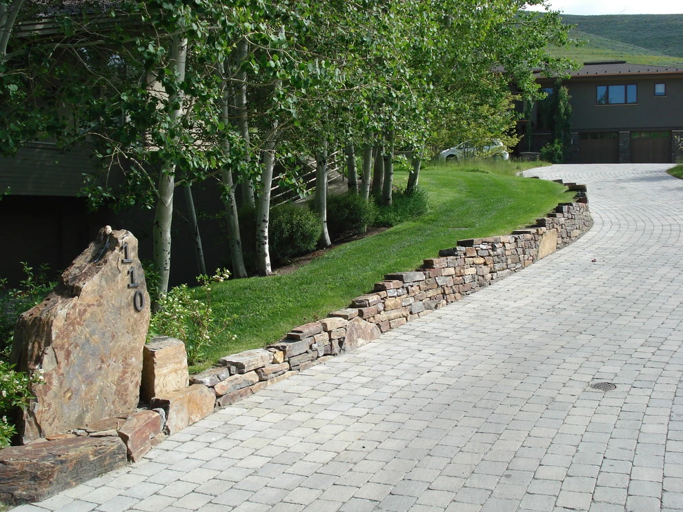 Sun Valley | Natural Stone Mountain Landscape by Terry T. King Landscape Architecture - Photo 19