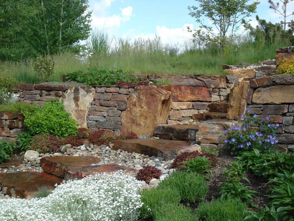 Sun Valley | Natural Stone Mountain Landscape by Terry T. King Landscape Architecture - Photo 16