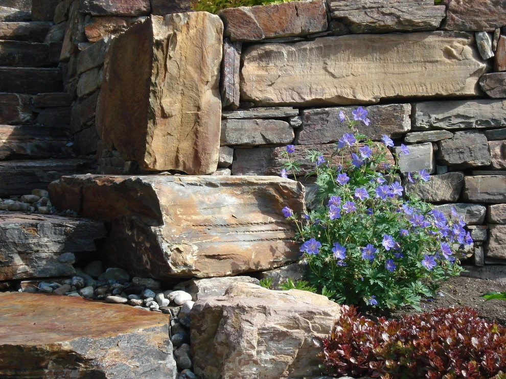 Sun Valley | Natural Stone Mountain Landscape by Terry T. King Landscape Architecture - Photo 42
